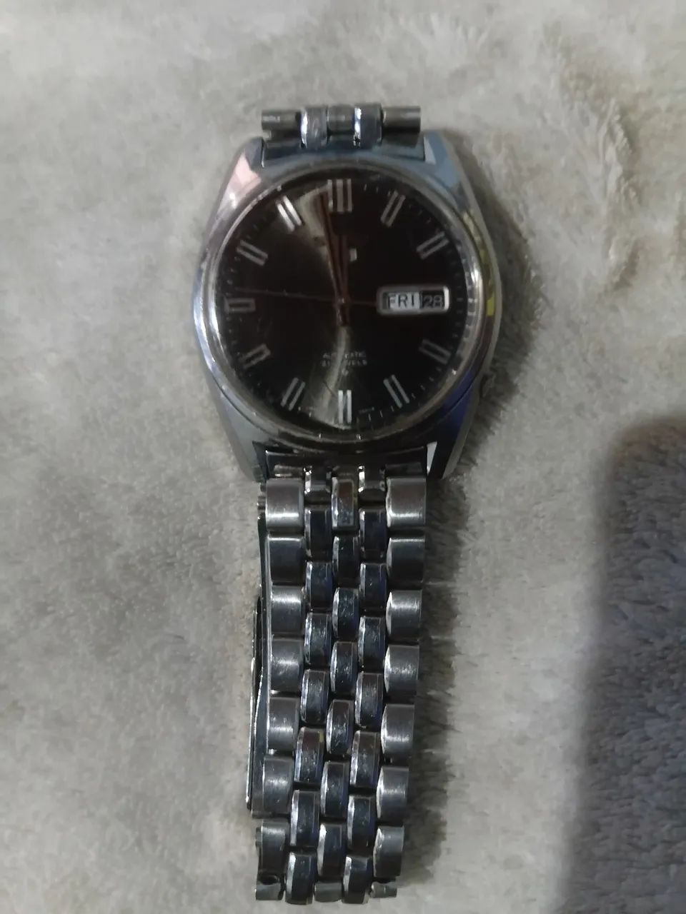 Relogio seiko automático dataday  funcionamento perfeito 