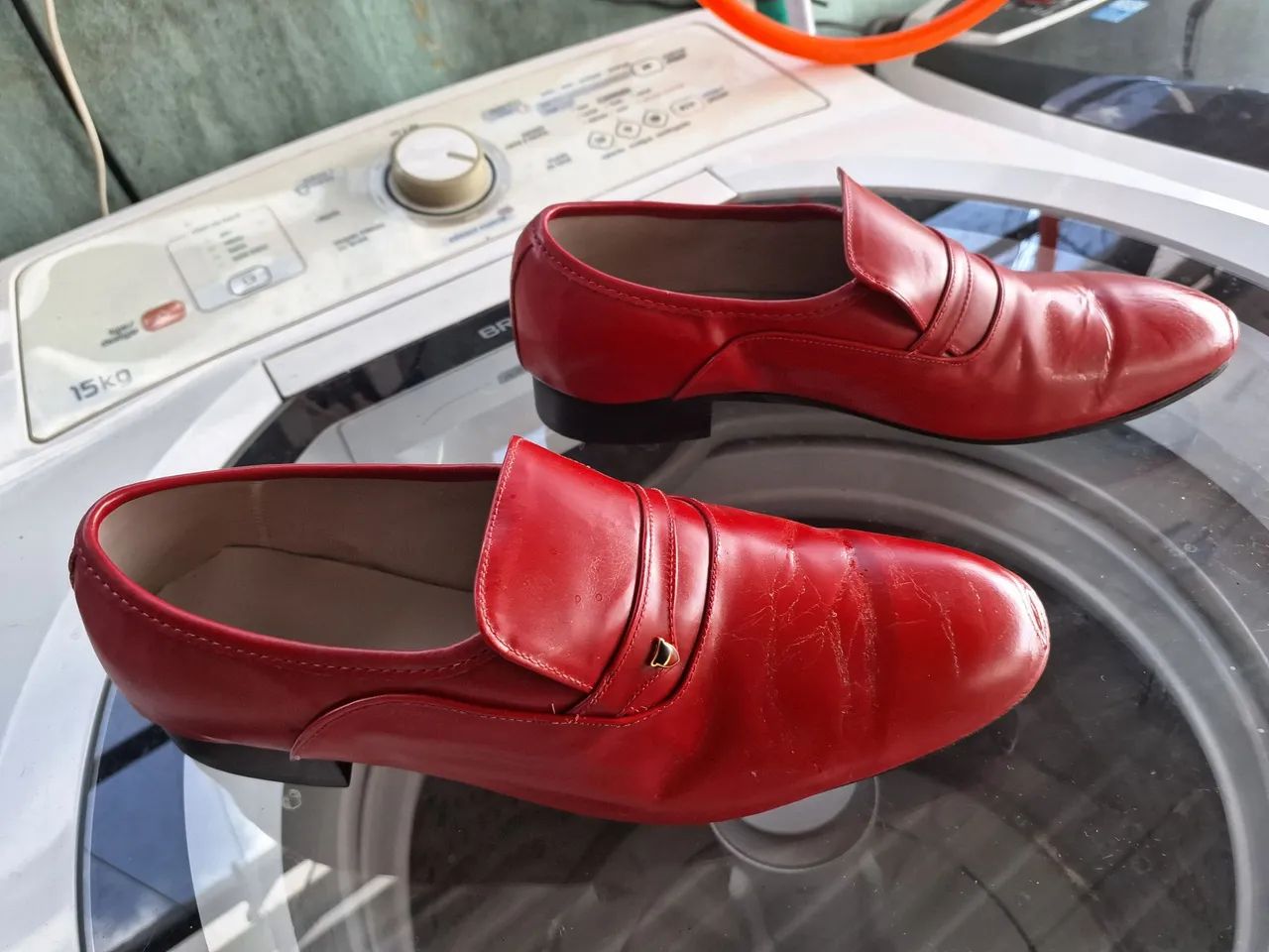 Sapato Social Vermelho no. 43 - Foto 4