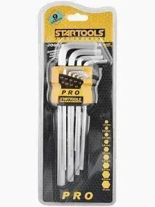 Chave Allen Hexagonal Longa Startools jogo 9 peças Nova 1
