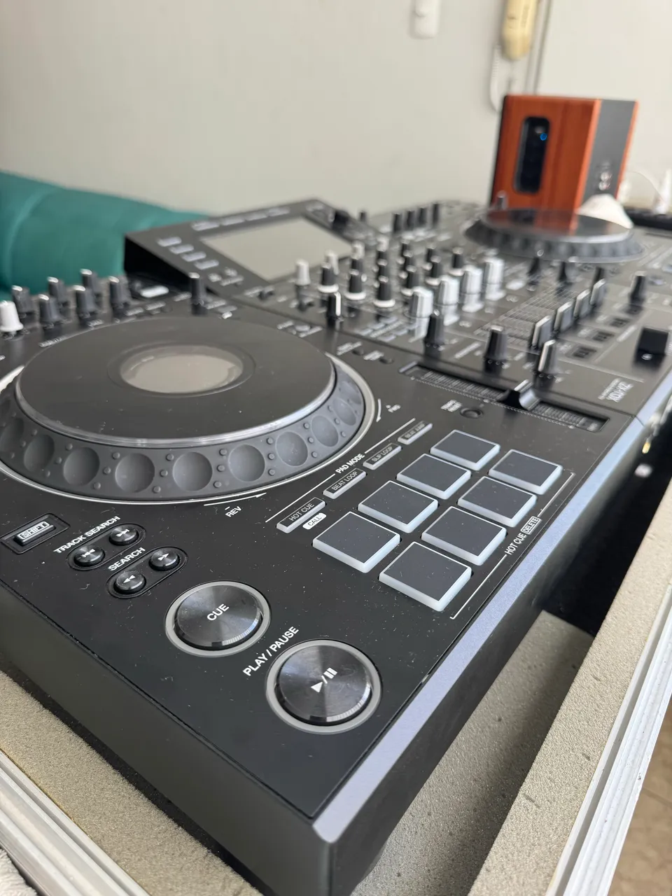 Kit DJ Completo CDJ 350 Pioneer + Mixer + Case - Oportunidade