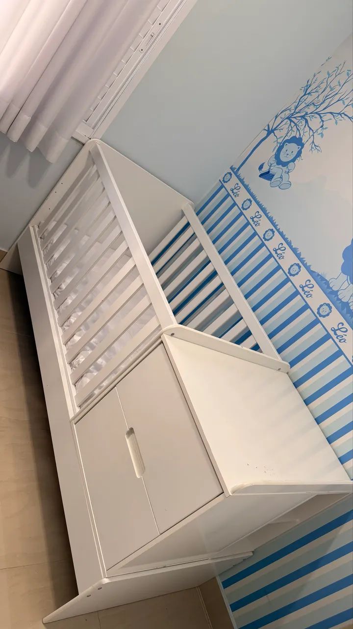 Berço Multifuncional americano branco492724433401292805
