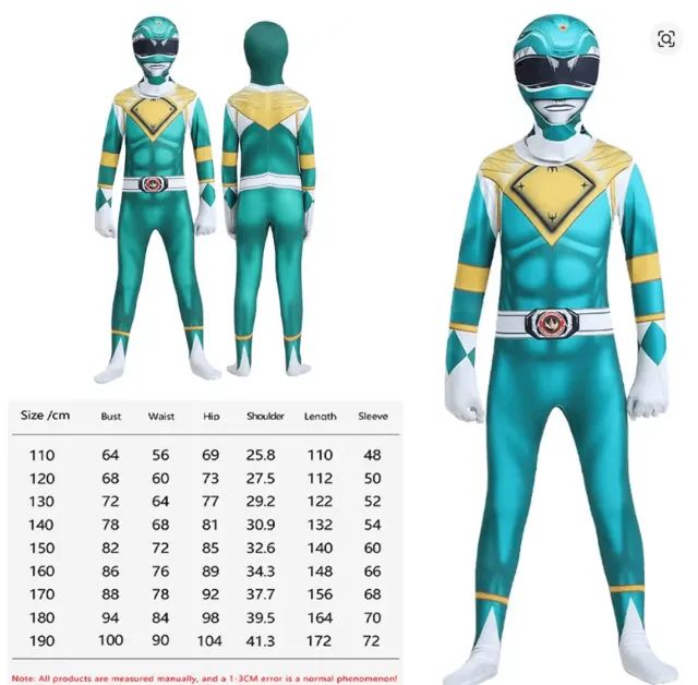 fantasia power ranger verde