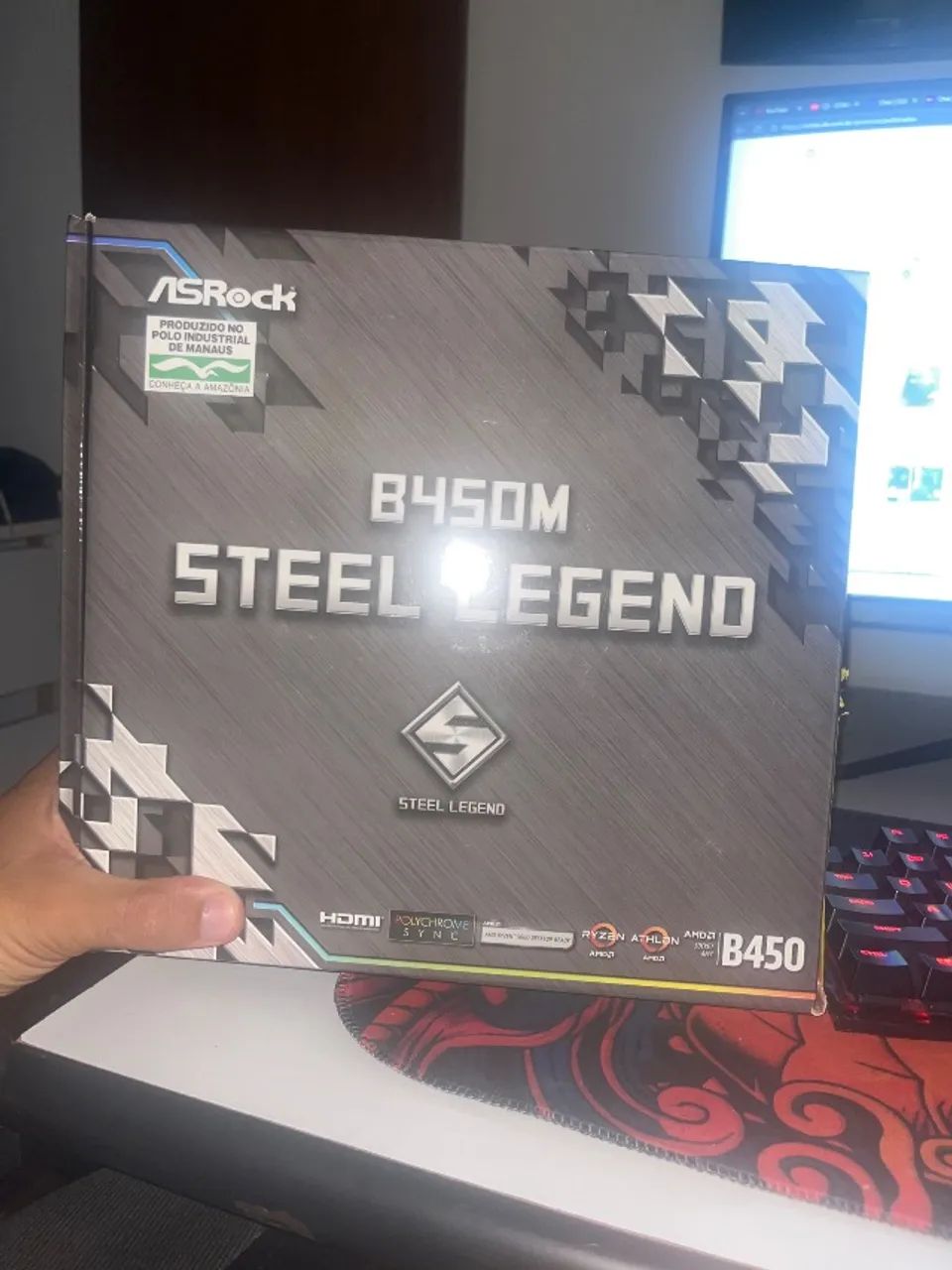 B450m STEEL LEGEND + HD 1TB