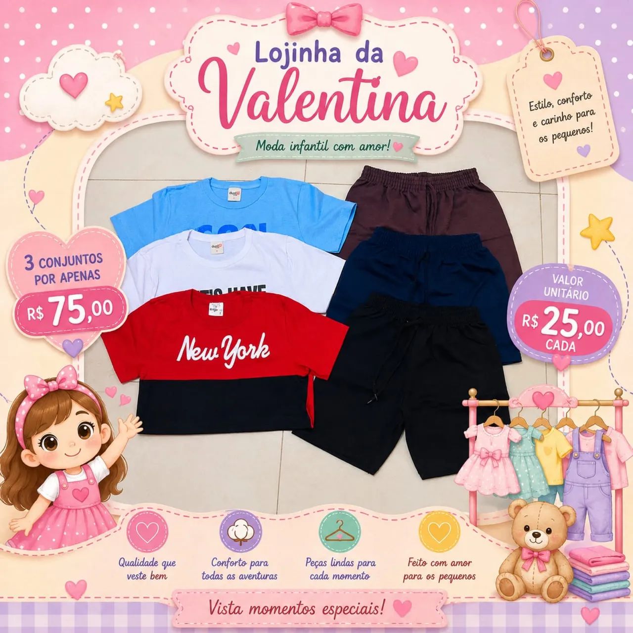Roupa infantil 