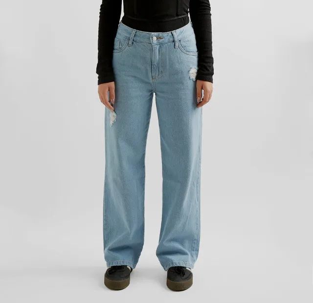 Calça Jeans Feminina 100% Algodão Premium - Nova (Exclusiva de Marca) - Foto 3