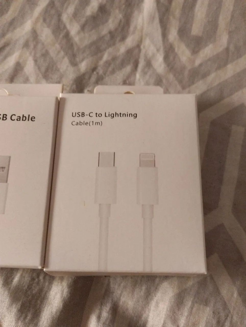 Cabo de Dados para iPhone Tipo C ou Usb - Foto 2