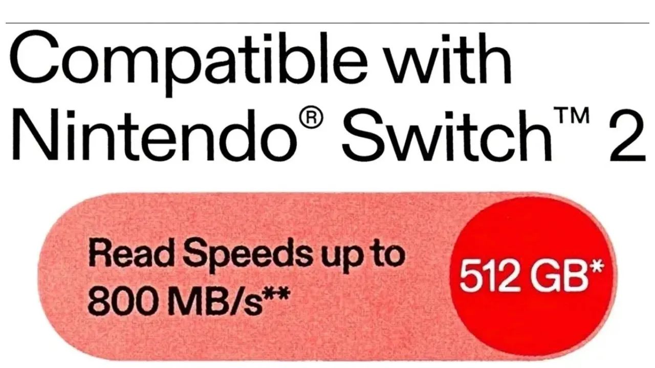 Micro Sd Express 512gb ONN - Compatível com Nintendo Switch 2 - Foto 2