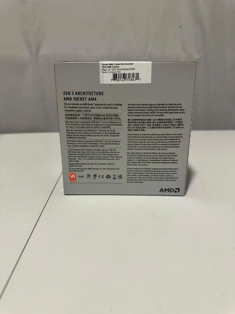 Processador AMD Ryzen 7 5800X3D - Foto 3