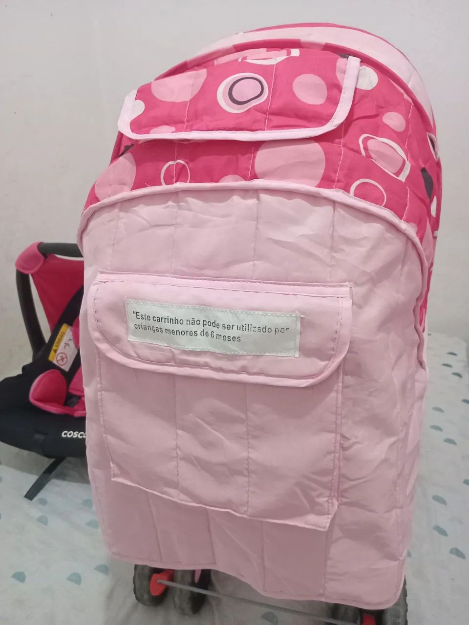 Carrinho de bebê e bebê conforto  - Foto 5