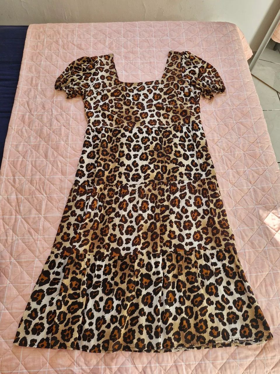 Vestido animal print