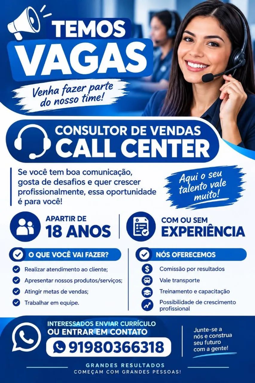 VAGAS ABERTAS 
