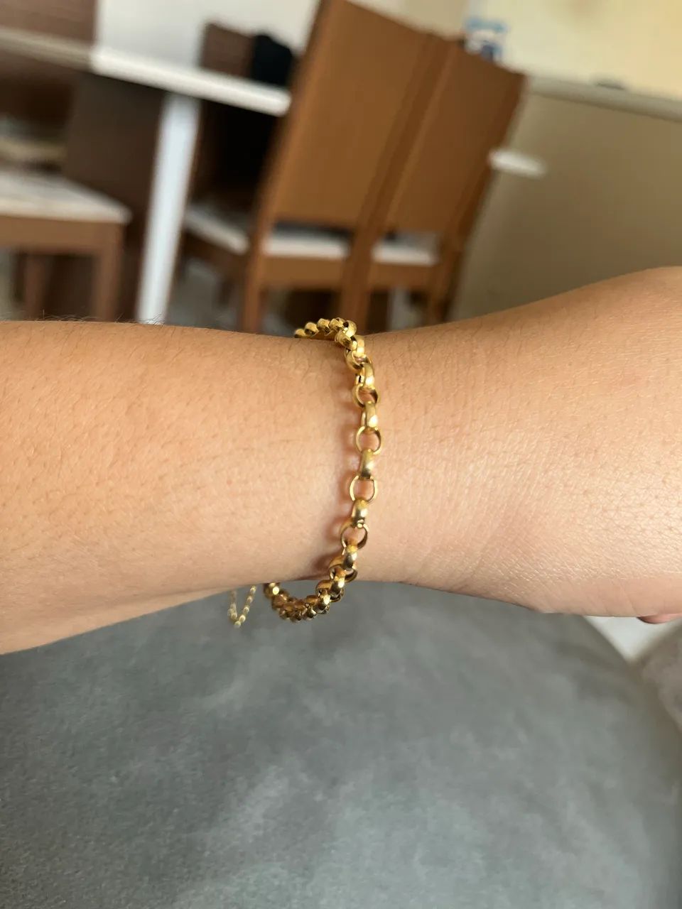Pulseira de ouro 18k