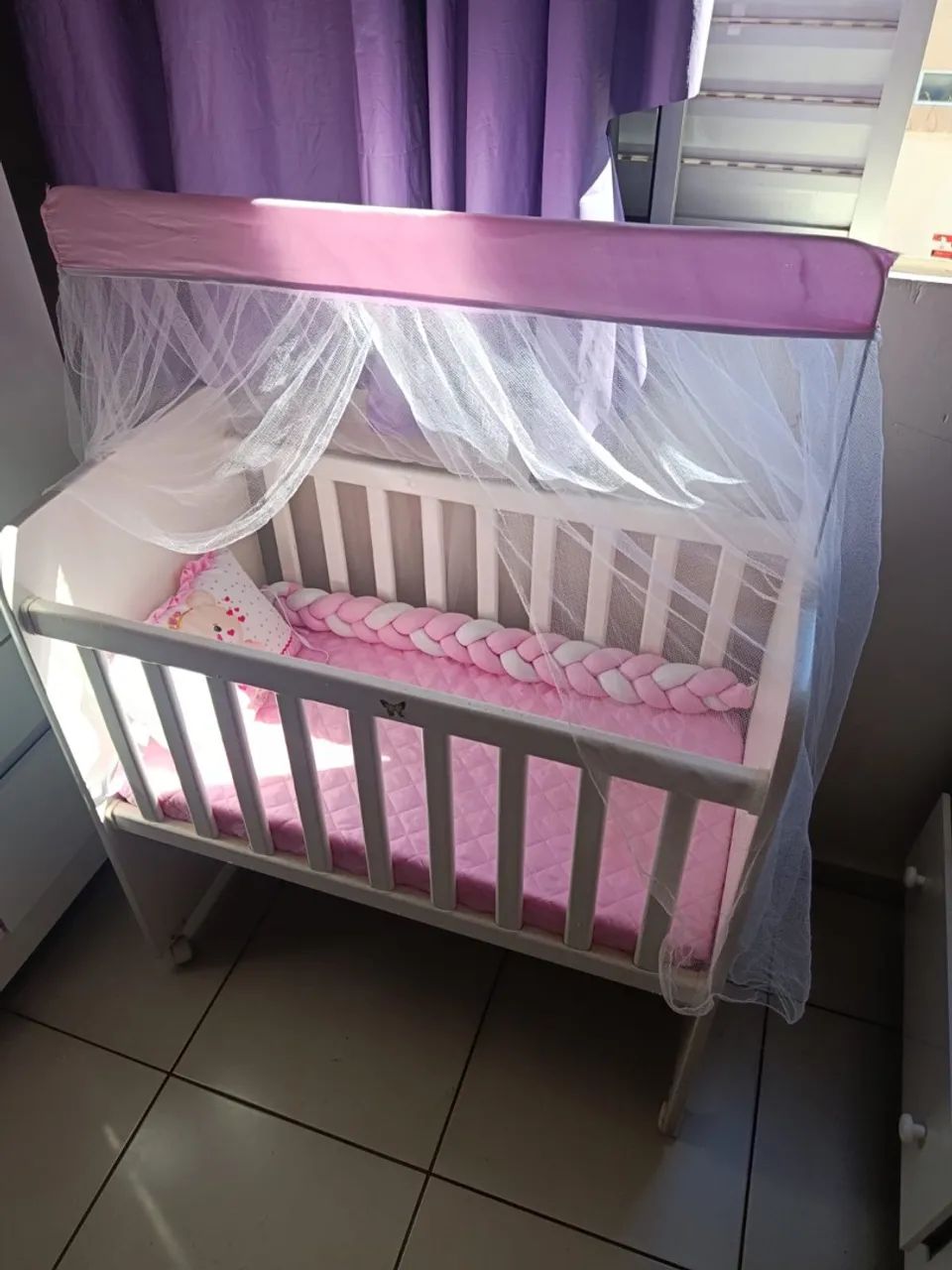 Vendo MINI BERÇO  - Foto 3