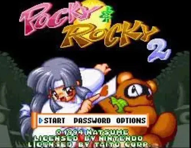 Lote de jogos pocky e Rocky 1 e 2 super Nintendo repros SNES. - Jogos ...