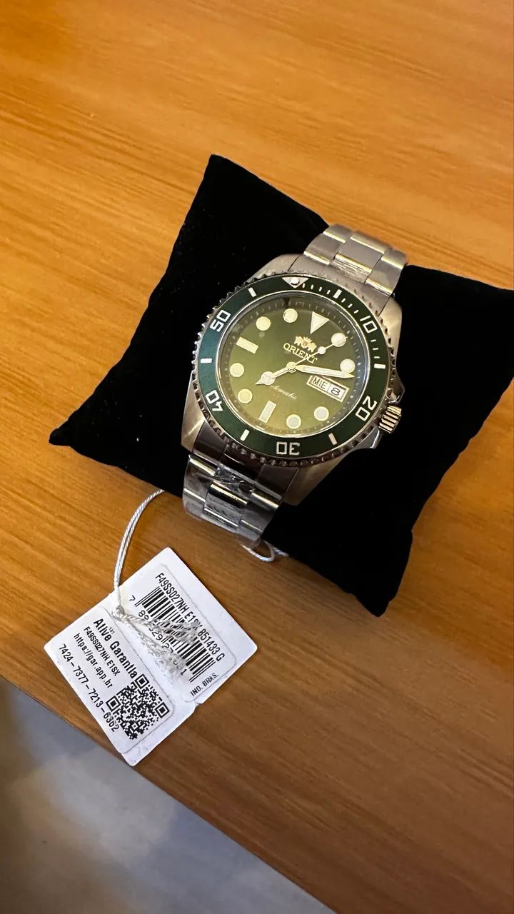 Orient submariner automático 42mm - NOVO - Foto 2