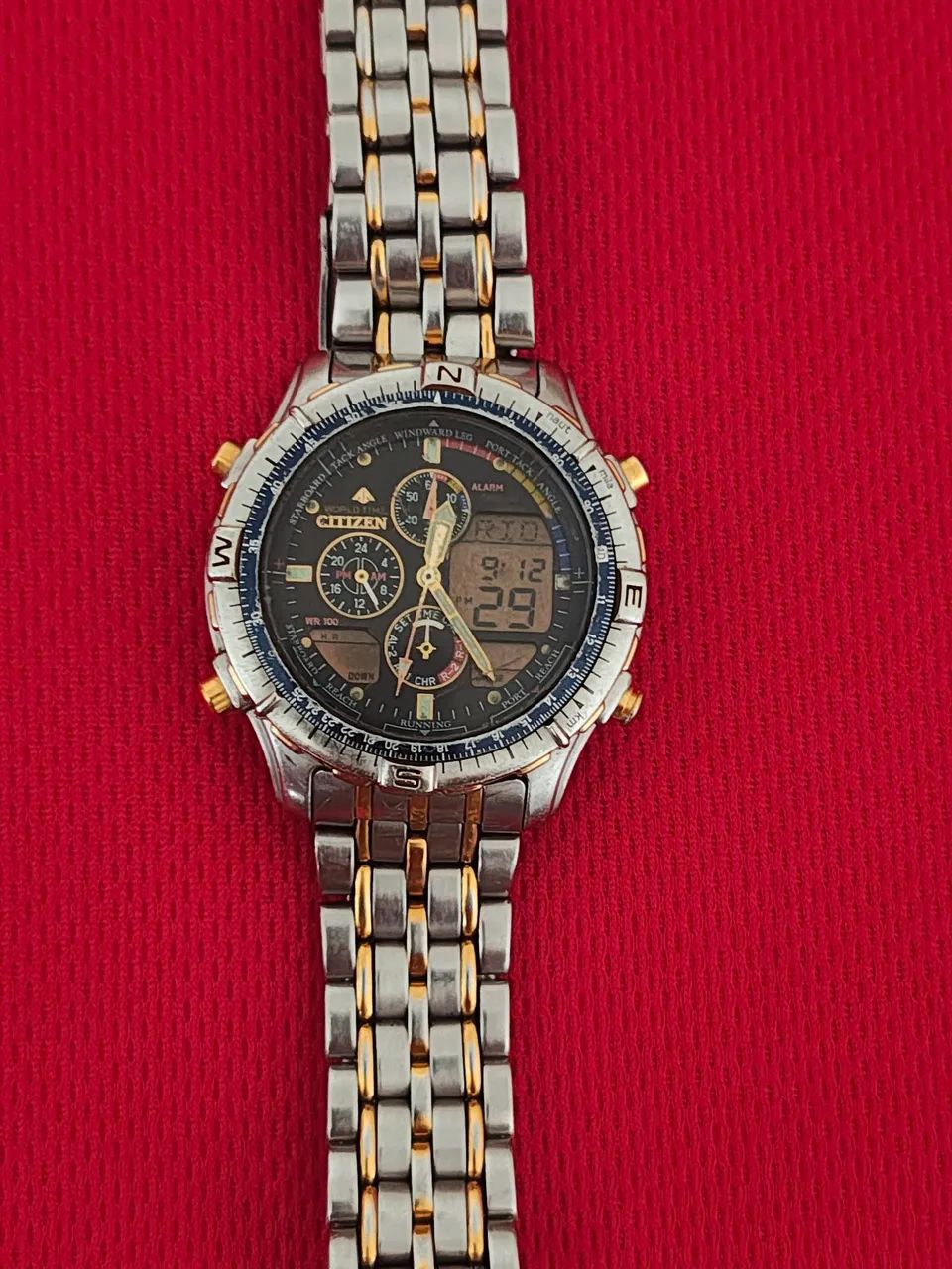 Relogio Citizen C320 Navisurf Detalhe - Foto 4