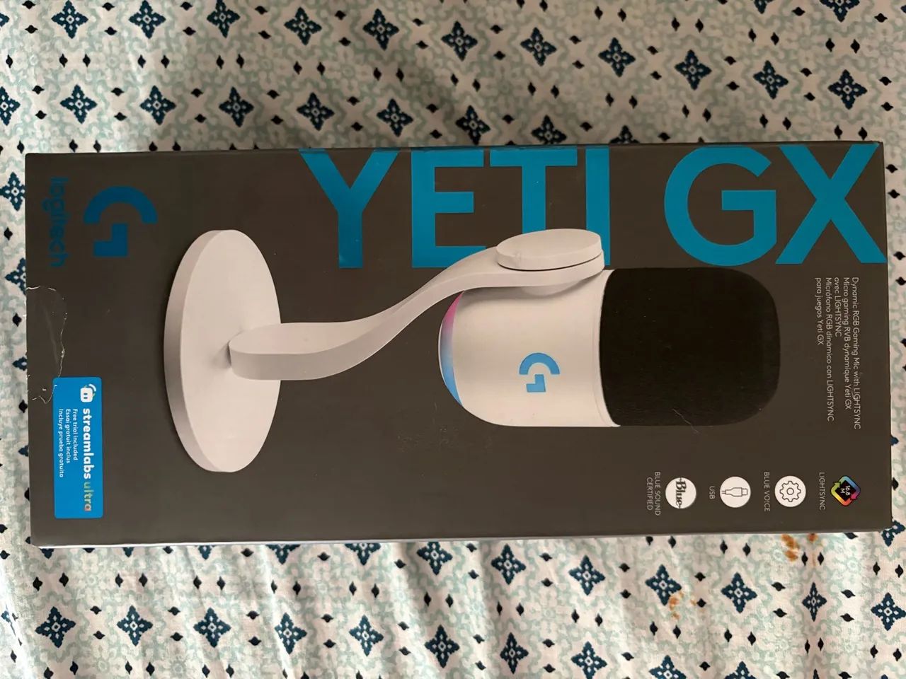 Microfone logitech yeti GX - funcionando perfeitamente  - Foto 2