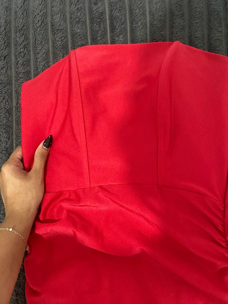 Vestido vermelho curto  - Foto 3