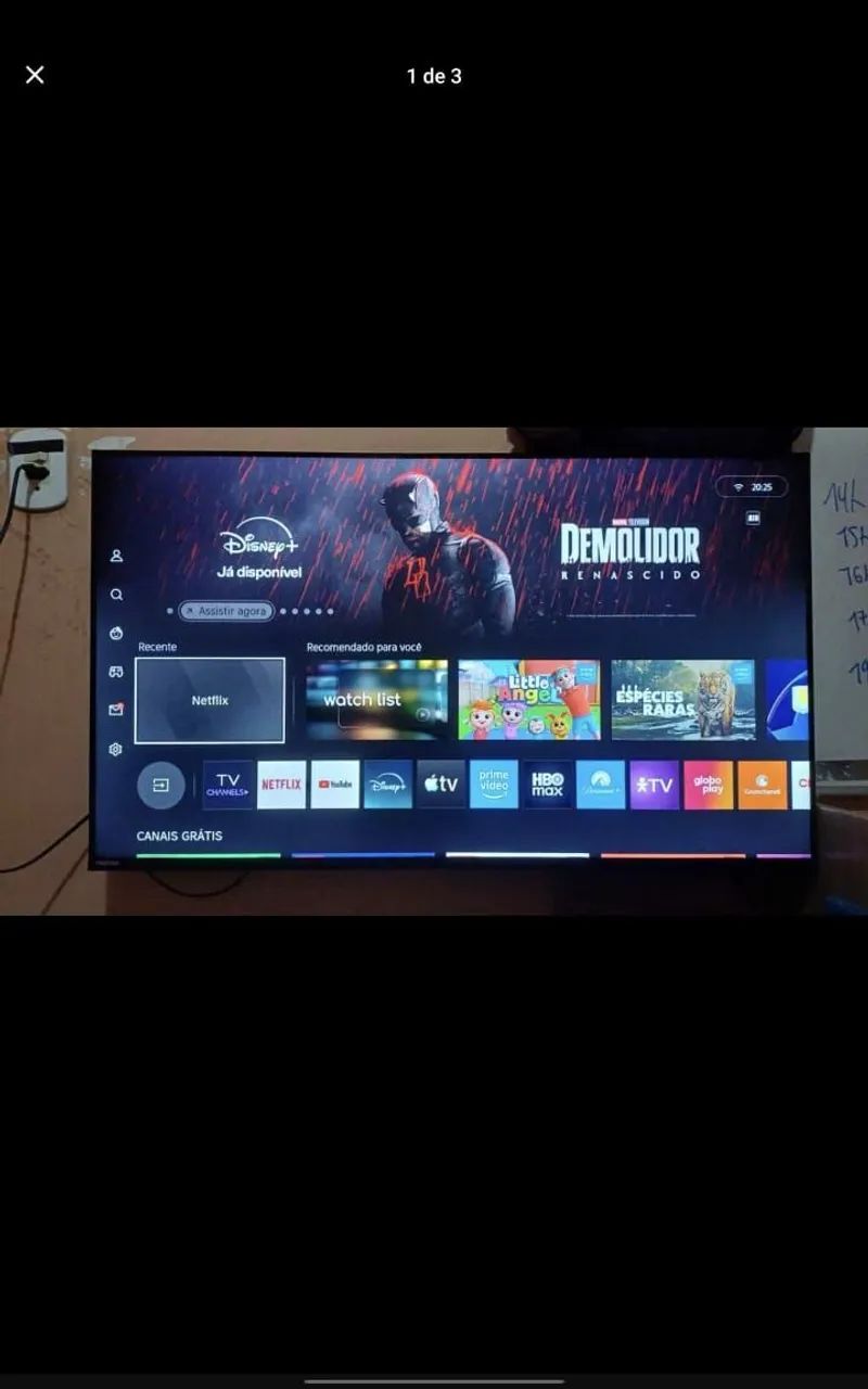 Vendo tv Toshiba com defeito 