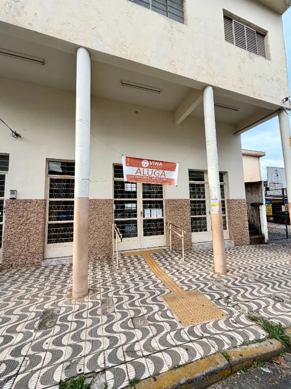 Salão comercial com mezanino Centro Votorantim, 10m da avenida 31 de março