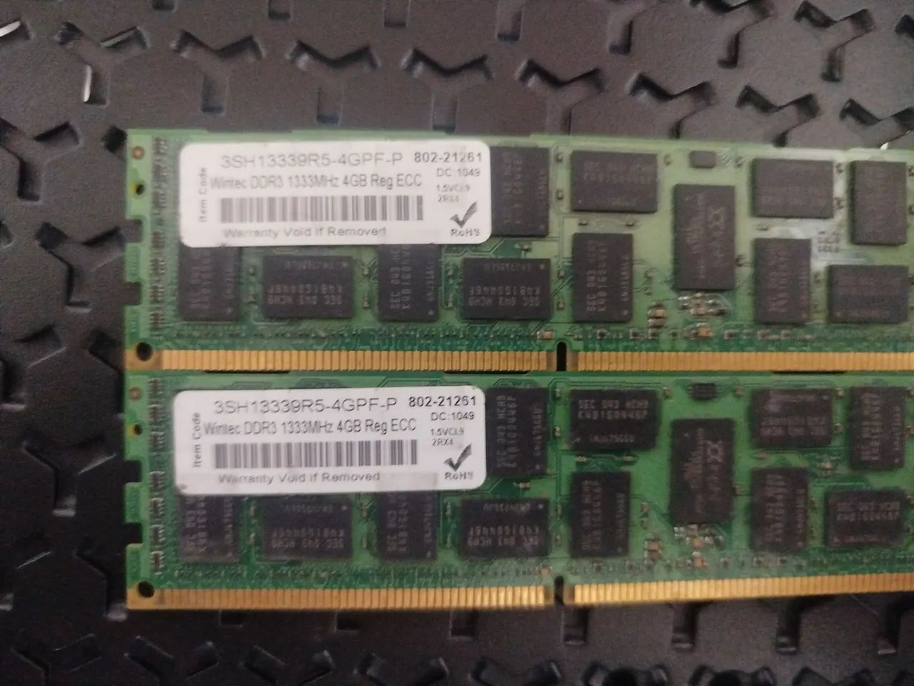 MEMORIA SERVIDOR ECC 8GB DDR3 