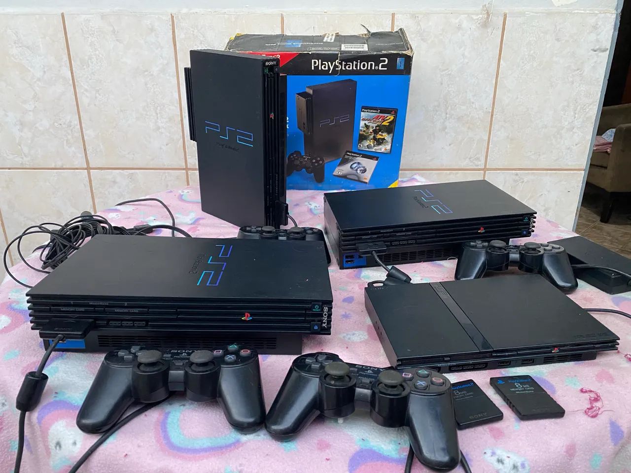 Lote PS2 FAT E PS2 slim - Foto 4