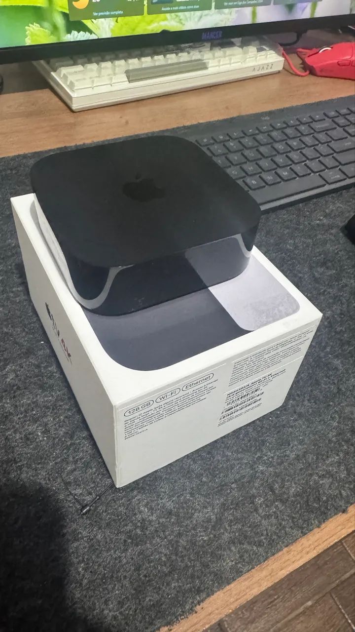 Apple TV 4K 128gb - Usado - Garantia 12/2026 - Foto 3
