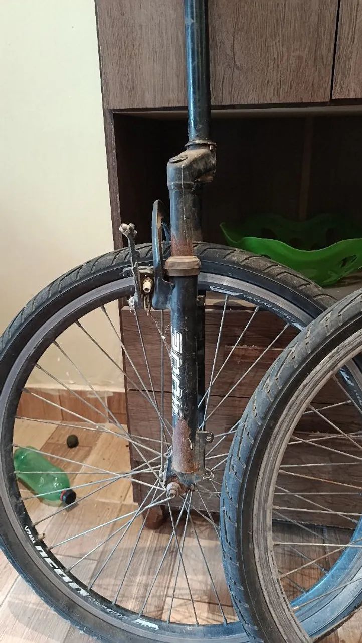 Roda aero 26 + amortecedor  - Foto 2