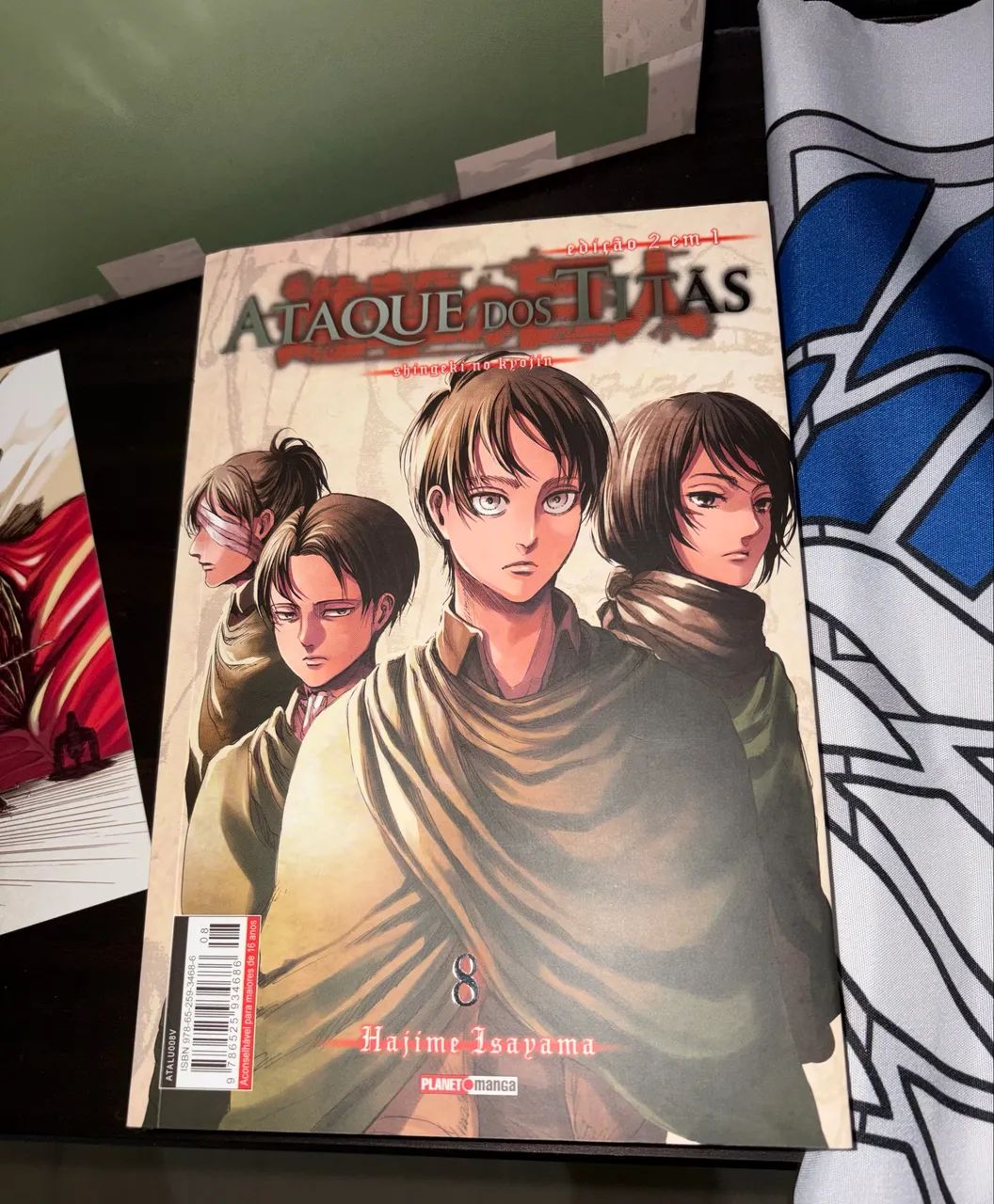 Attack on titan volume 8 capa variante  - Foto 3