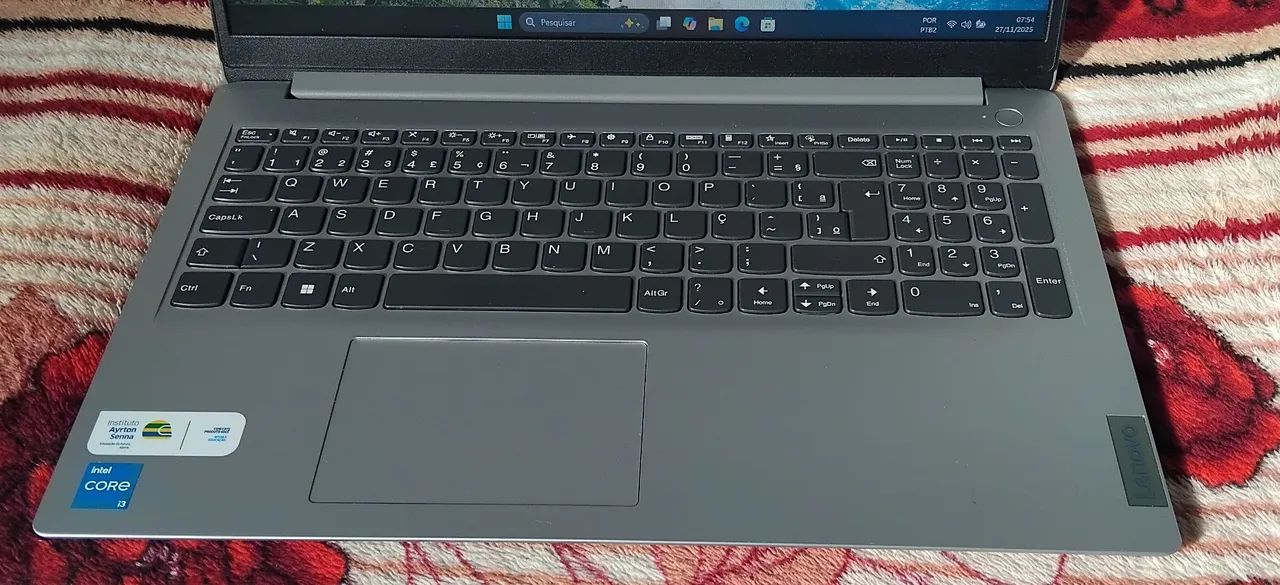 Notebook Lenovo ideapad Core i3 12°Geração SSD 256GB+4GB RAM Nota Fiscal Não Abaixo valor - Foto 5