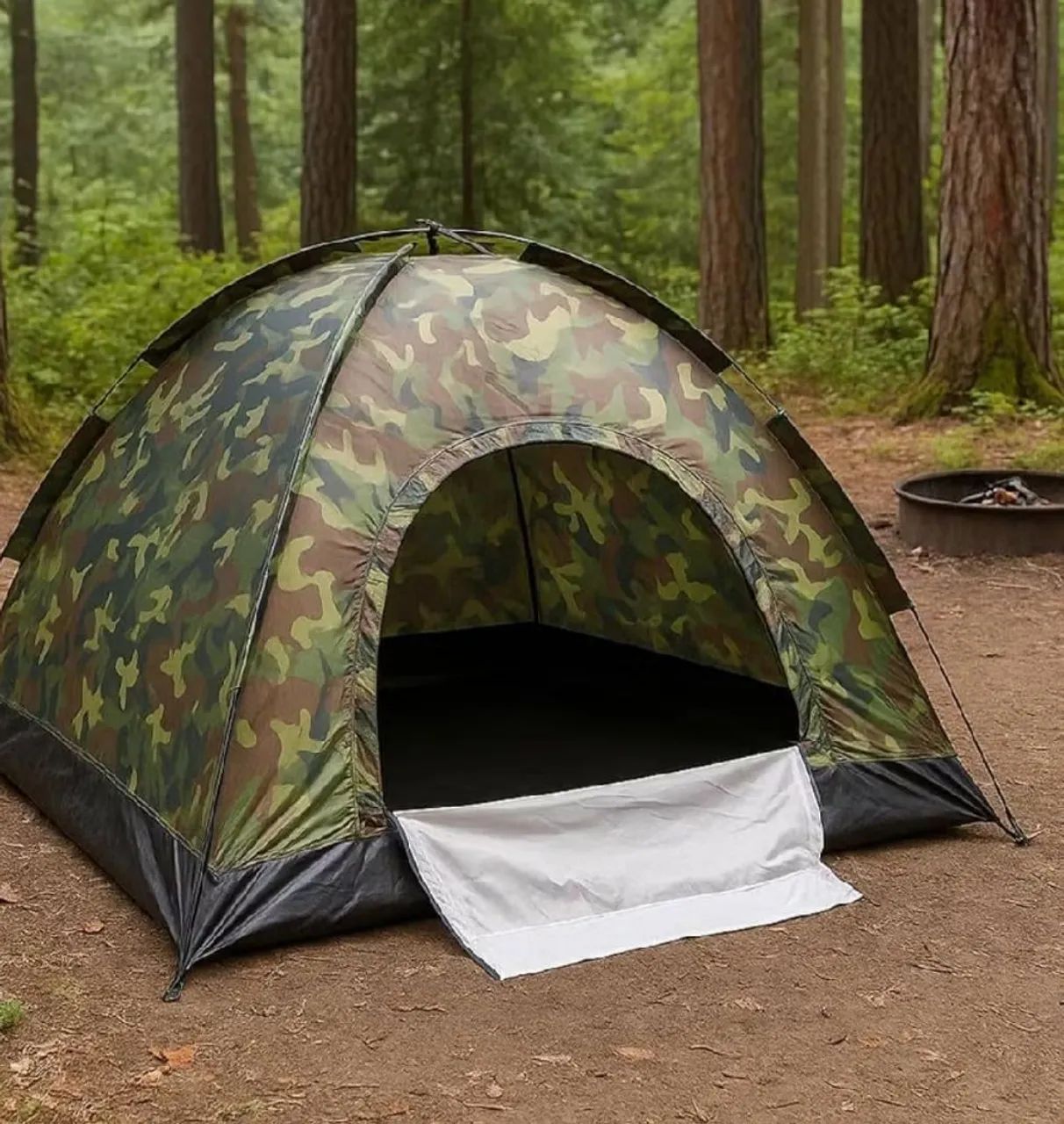 Barraca 6 lugares camuflada