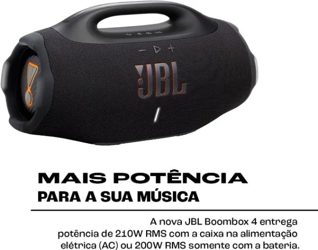 JBL Boombox 4 Preta - Foto 2