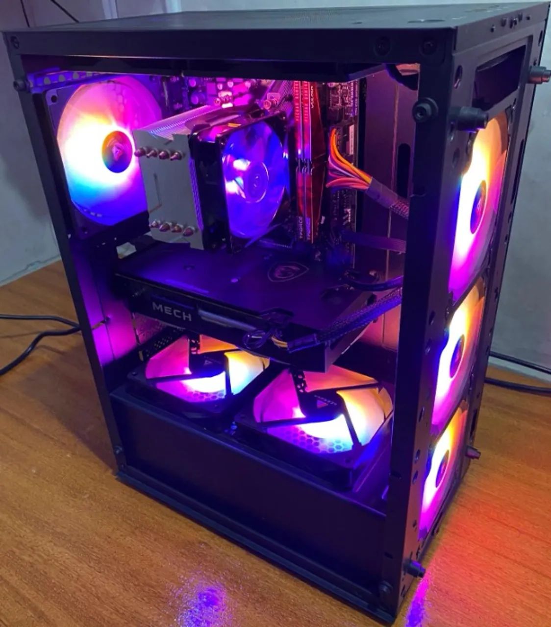 Computador com Ryzen 5 5600 + RX 6650XT 8GB - Foto 4