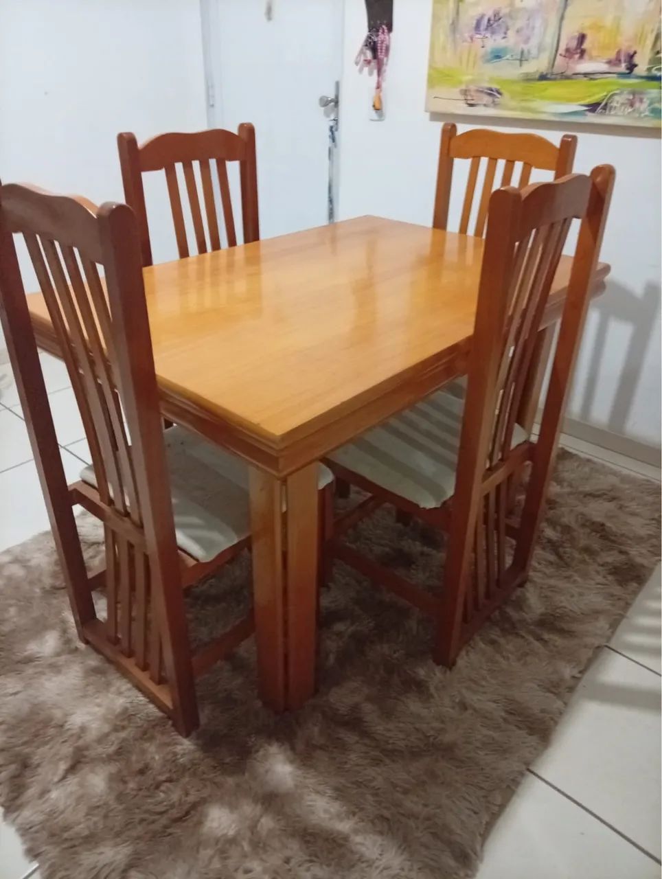 Mesa 4 cadeiras 