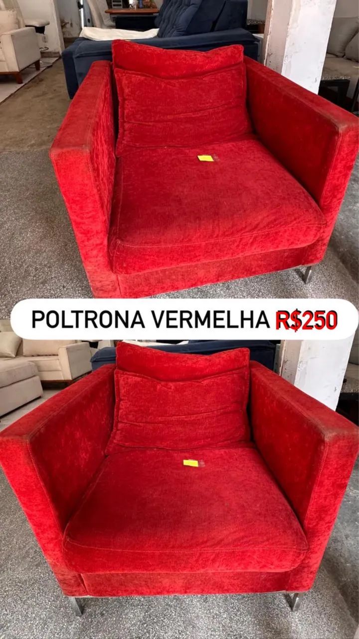 poltrona vermelha 