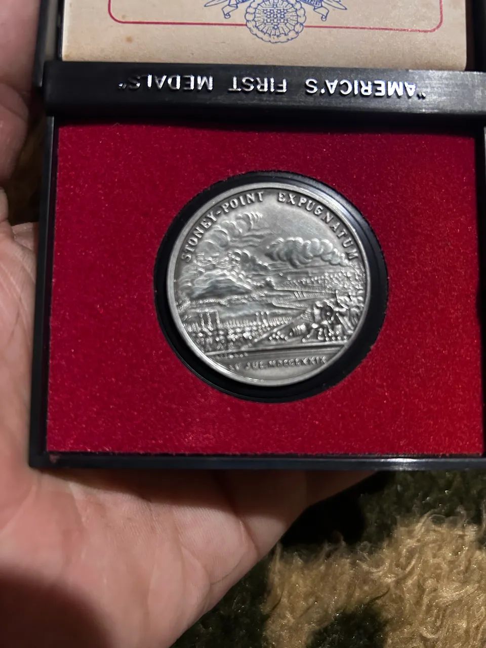 Medalha "America's First Medals" - General Anthony Wayne, U.S. Mint (1976)