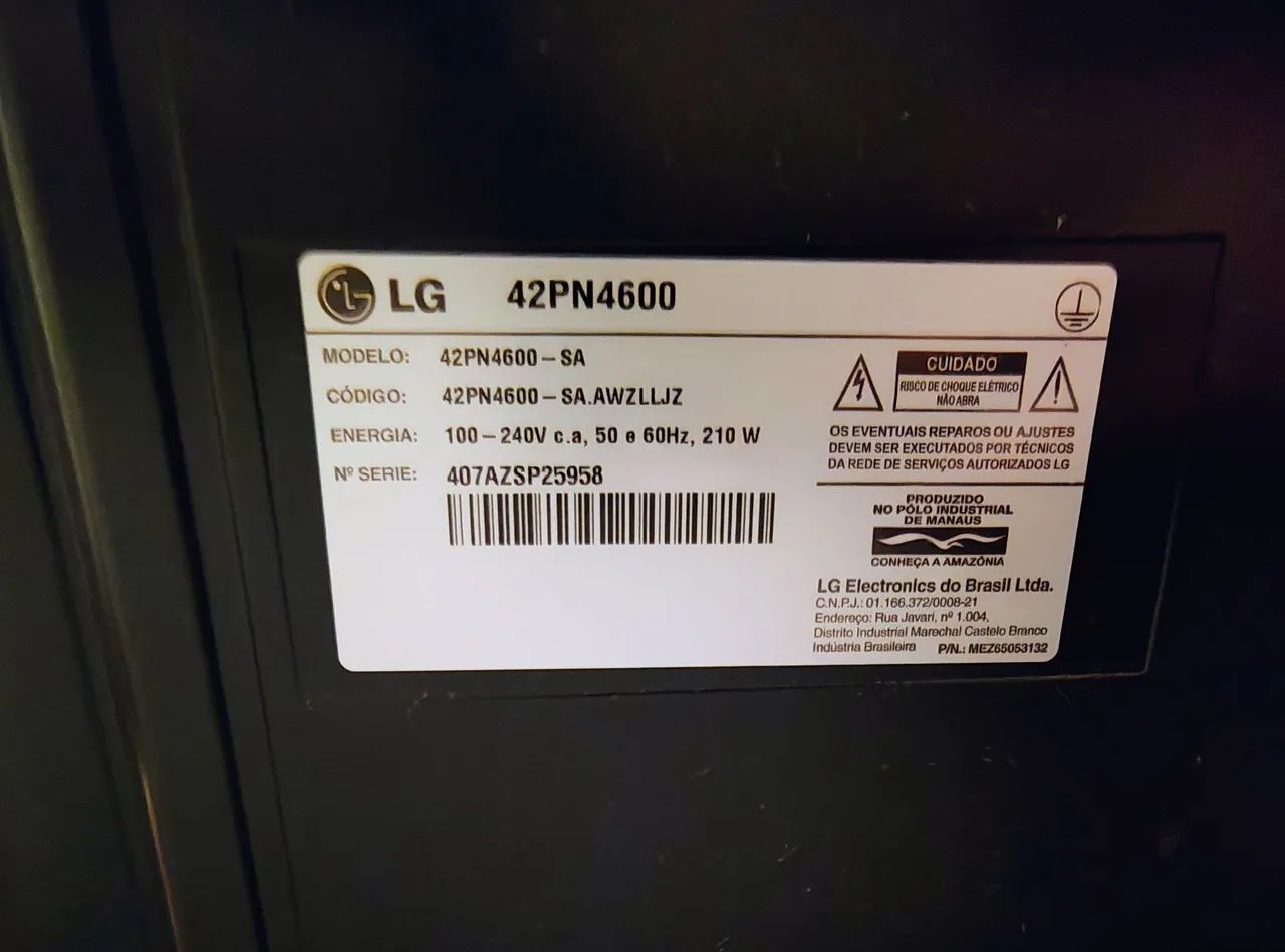 TV LG 42 PLASMA  - Foto 4