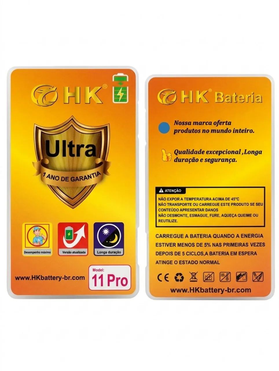 Bateria iPhone 11 Pro - HK Ultra  - Foto 5