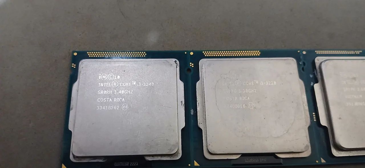 Processadore os 3 juntos i3 3220, i3 3240 e i3 4160 - Foto 2