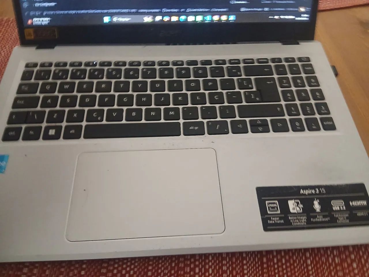 Notebook acer aspire 5