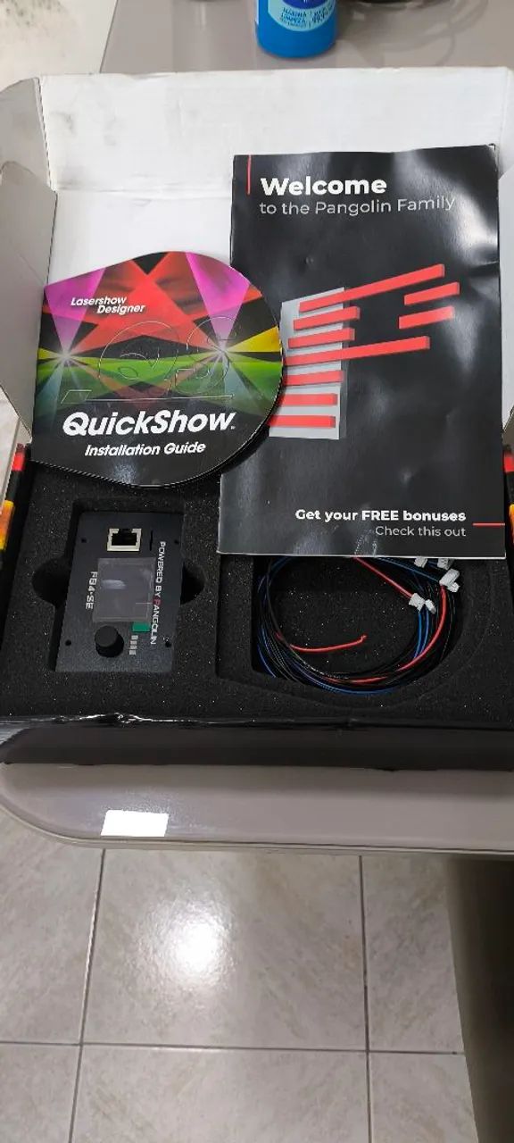 Pangolin Quickshow Fb4 Ilda Interface Lasershow- - Foto 4