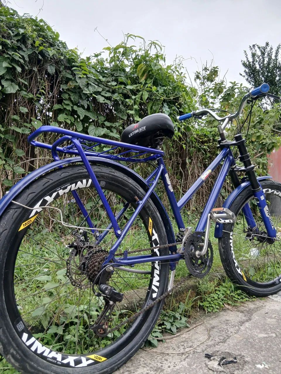 Bicicleta montada Azul - Freios a Disco  - Foto 3