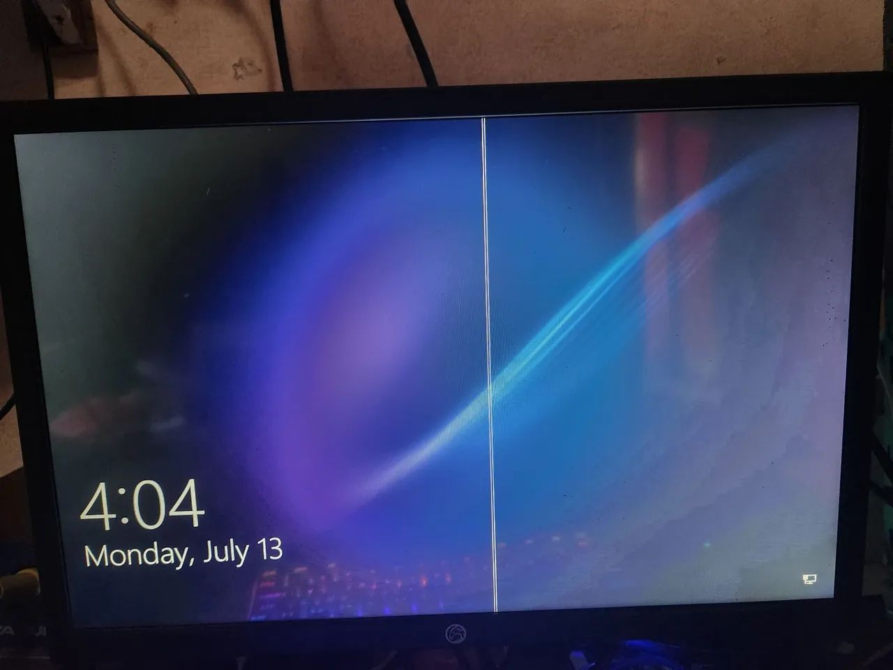 Monitor 19" com caixa e nota fiscal