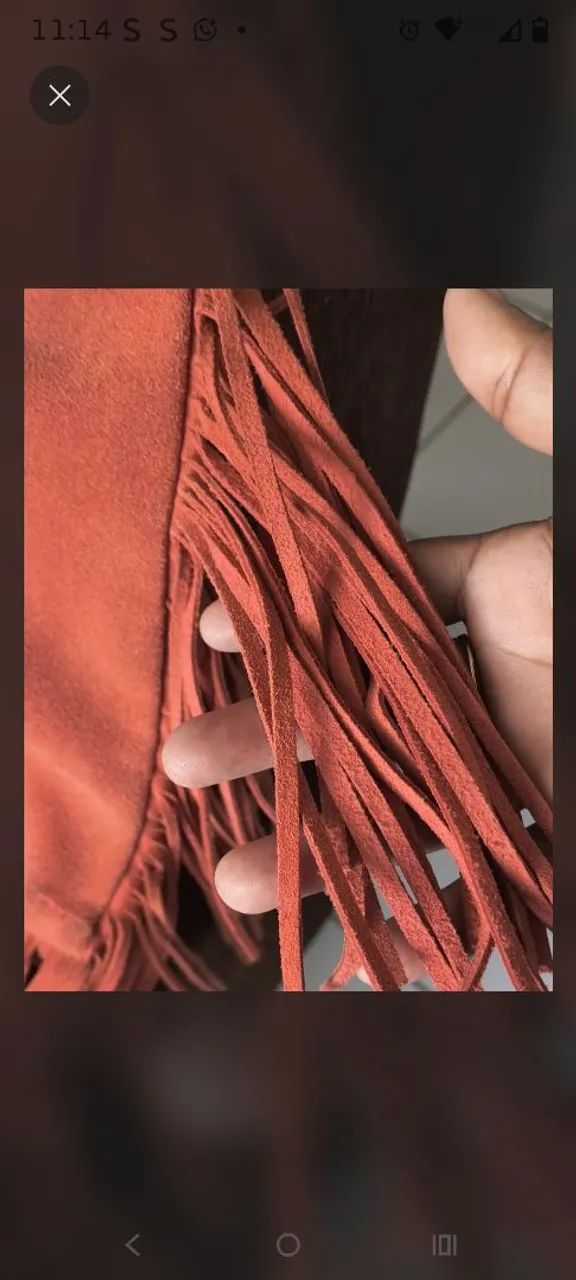 Bolsa em legítimo couro - Foto 3