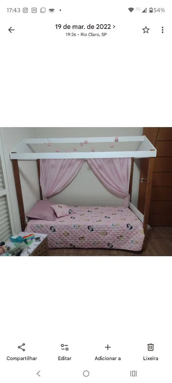 Cama casinha 