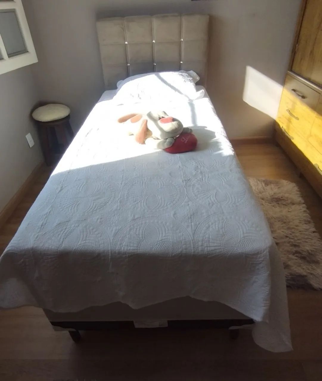Guarda Roupa e Cama Box Solteiro 