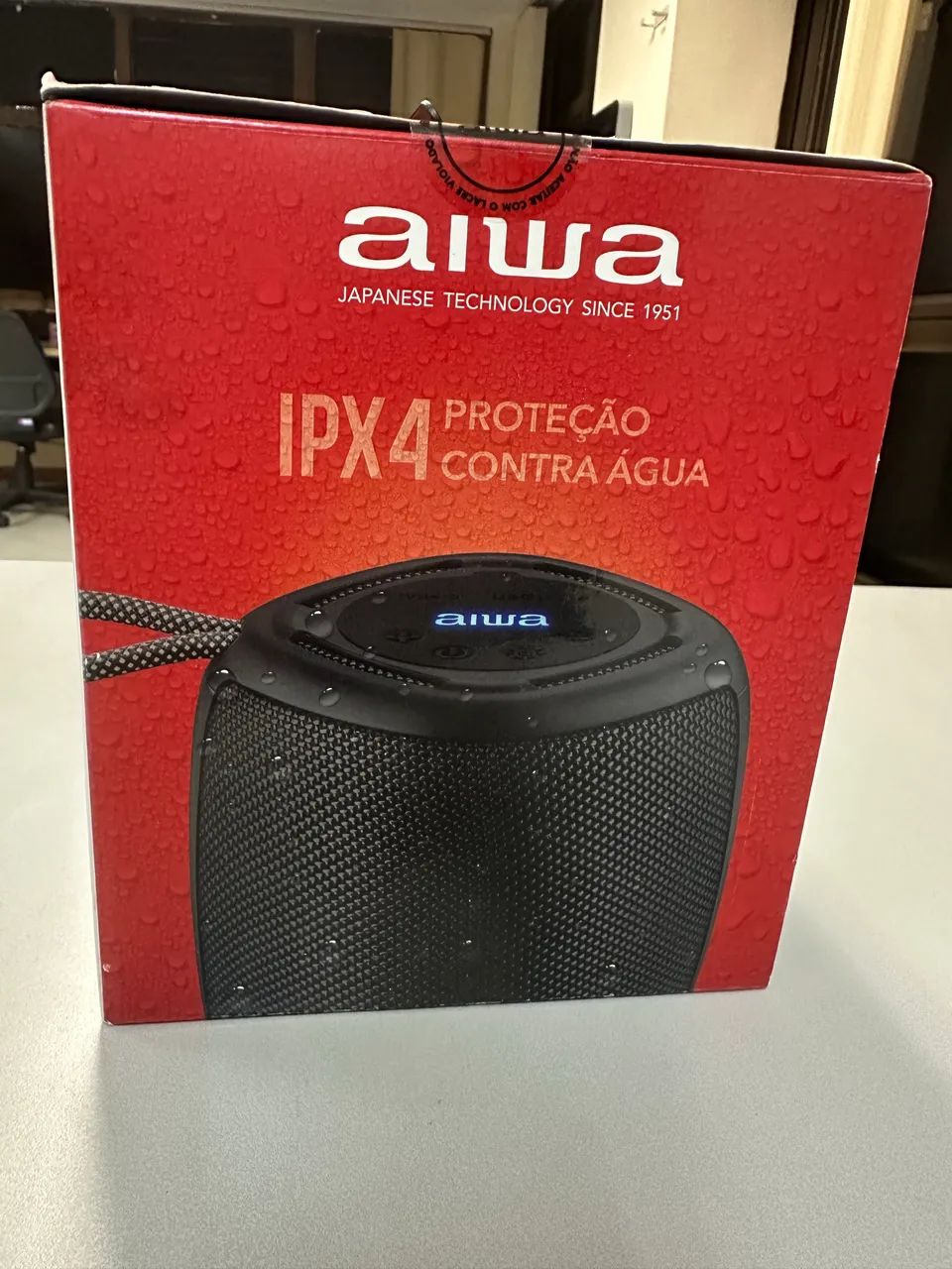 CAIXA DE SOM AIWA SPEAKER NOVA