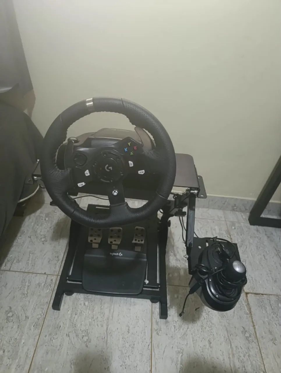 Volante Logitech G920 Xbox e PC com Cambio e Suporte.