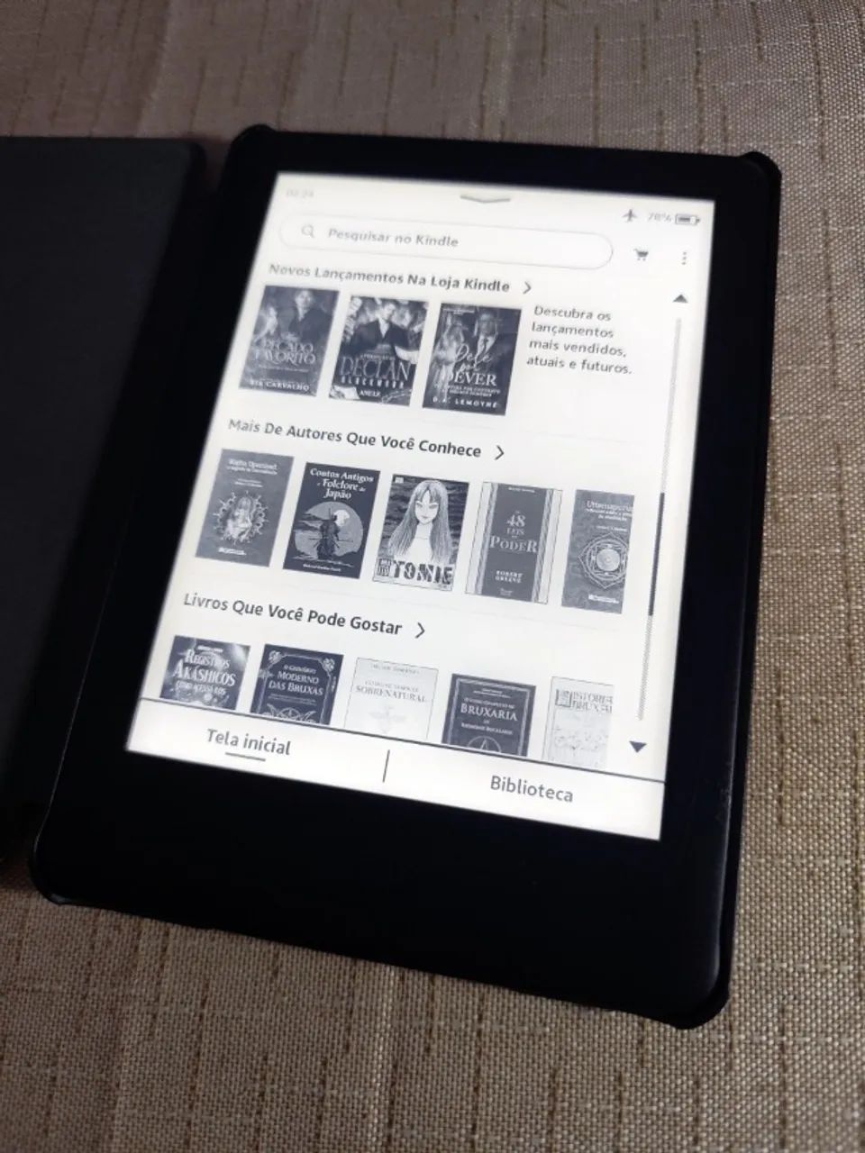 Kindle G10 + Capa Magnética - Foto 2