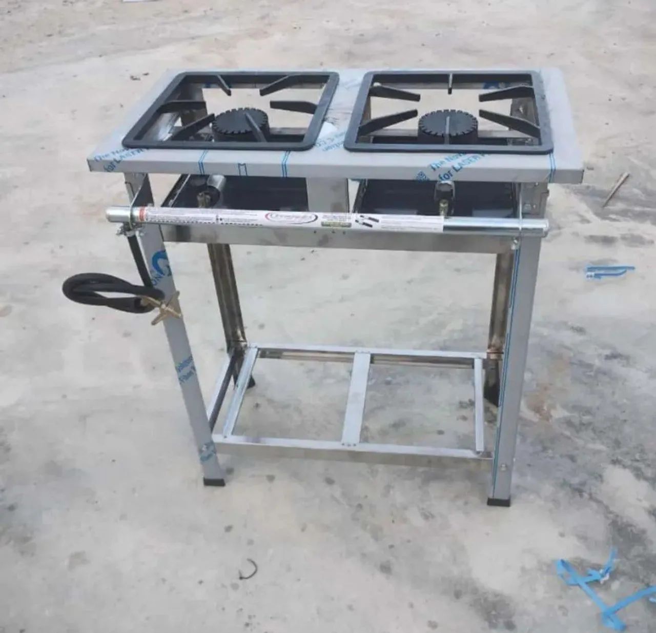 Fogão industrial inox de alta ou de baixa pressão em até 10x sem juros no cartão  - Foto 4